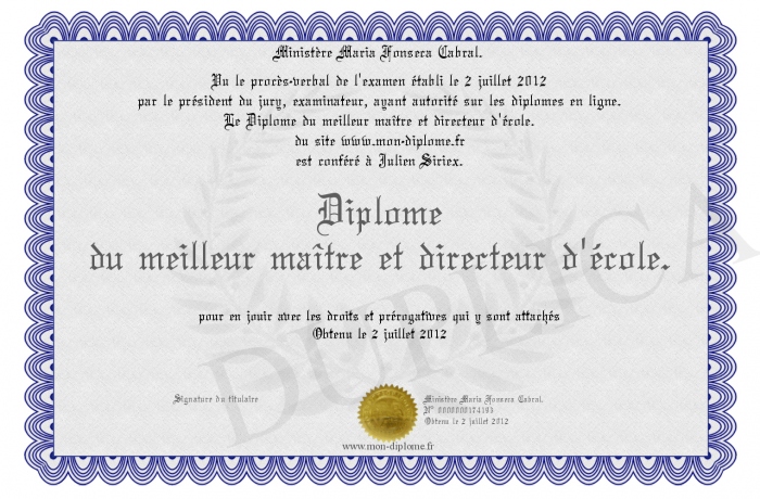Diplome De Directeur Detablissement Deducation Adaptee Et Specialisee